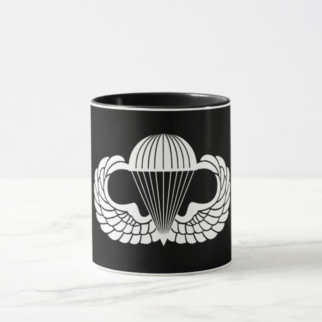 Caneca insígnia de paraquedista (Centro)
