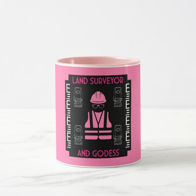Caneca Inspetores terrestres para mulheres (Centro)