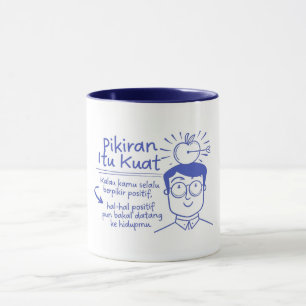 Caneca Inspiração de Cotação Positiva