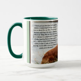 Caneca Inspiração de fé inabalável