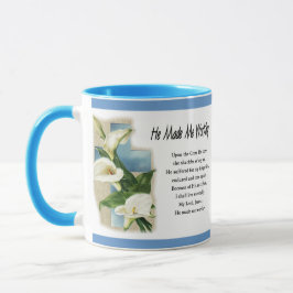 Caneca Inspiração Ele Me Fez Valer