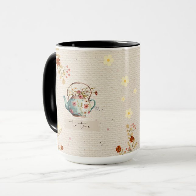 Caneca Inspiração primavera (Frente Esquerda)