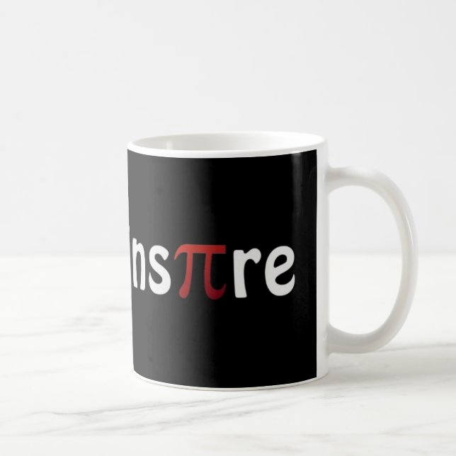 Caneca Inspirador inspire a matemática Pi (Direita)