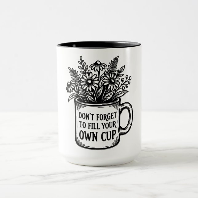 Caneca Inspirational Don't Forget (Centro)