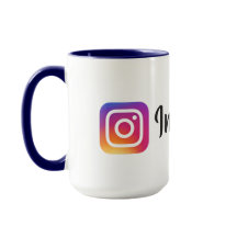 Instagram Mug de alta qualidade