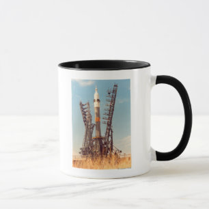 Caneca Instalação da nave Soyuz em Baikonur