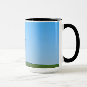 Caneca Instalação de energia eólica - Mug