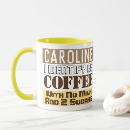 Caneca Instruções de Bebida com Nome
