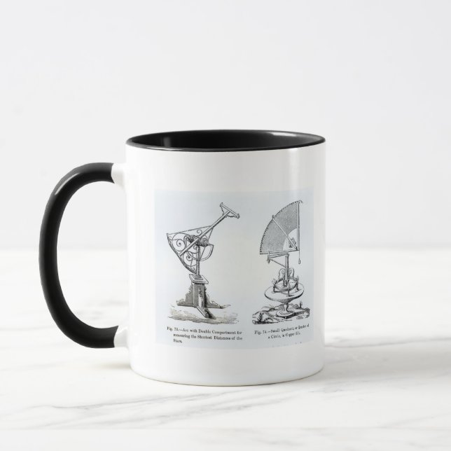 Caneca Instrumentos astronômicos (Esquerda)