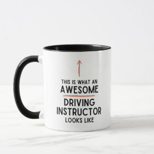 Caneca Instrutor de Condução Escola de Condução para Nova