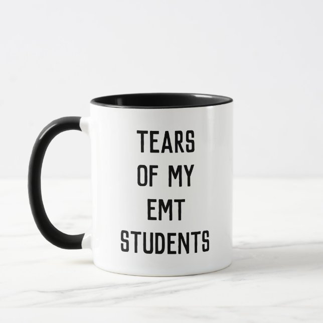 Caneca Instrutor de EMT Engraçado (Esquerda)