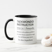 Instrutor Taekwondo