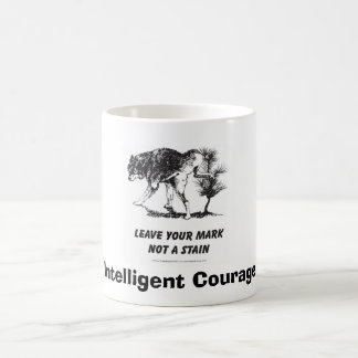 Caneca inteligente da coragem