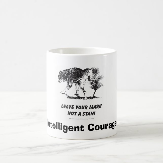 Caneca inteligente da coragem (Centro)