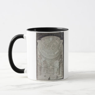 Caneca Interior da catedral de St Paul, 1817
