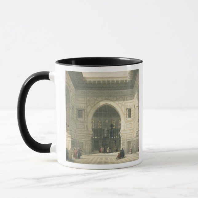 Caneca Interior da mesquita da sultão Hasan, o Cairo, (Esquerda)