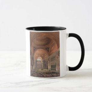 Caneca Interior de Haghia Sophia, Constantinople, bar. 18
