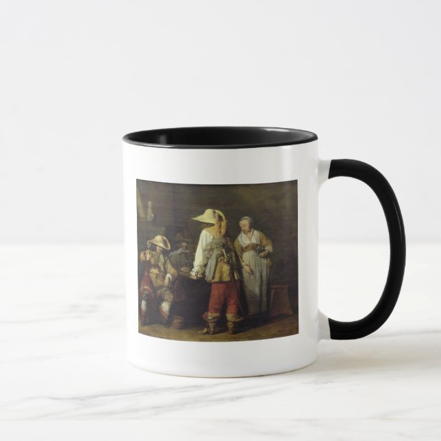 Caneca Interior de uma pensão, 1636 (Direita)