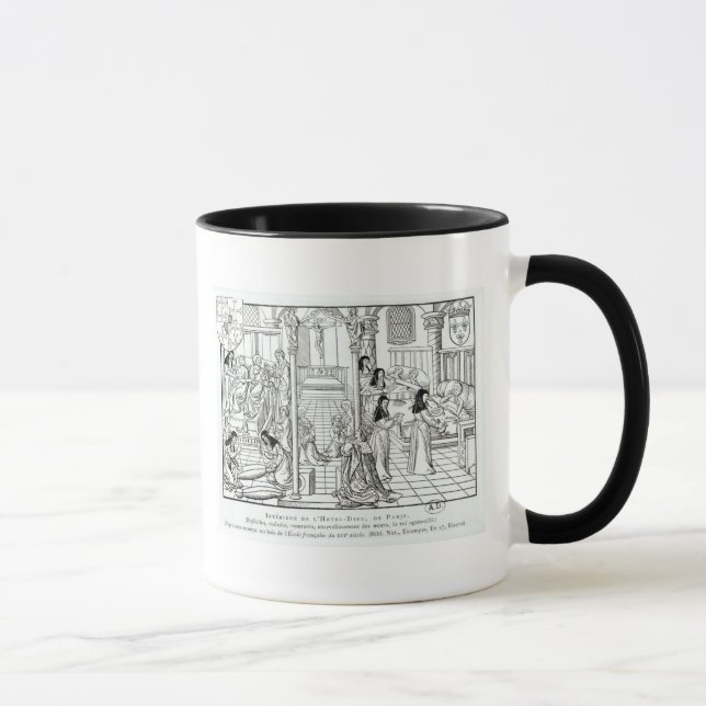 Caneca Interior do hospital de Dieu do hotel (Direita)
