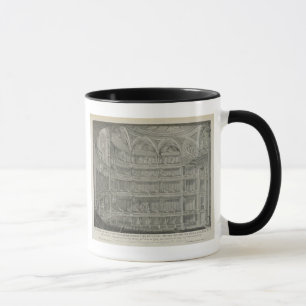 Caneca Interior do teatro atrasado real, pista de Drury,