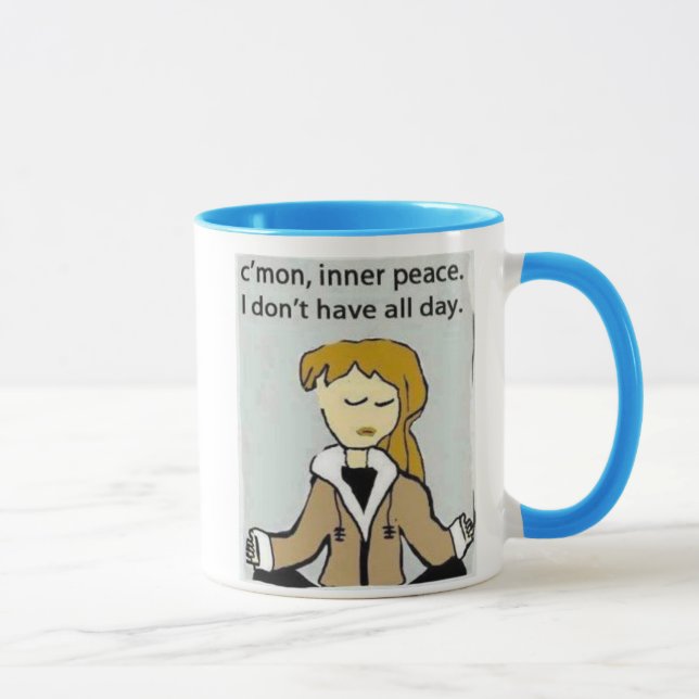 CANECA interna da paz/ioga/meditação (Direita)