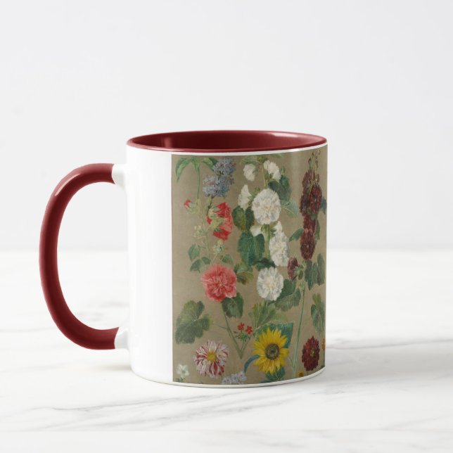 Caneca Intitulado (flores) (óleo a bordo) (Esquerda)