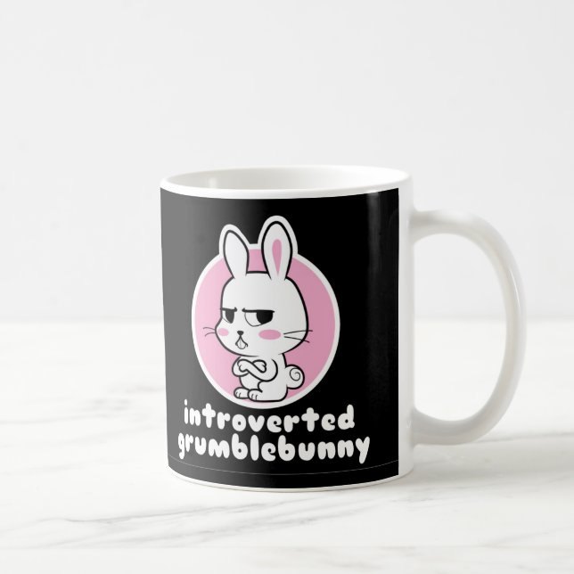 Caneca Introverted de Grumblebunny (Direita)
