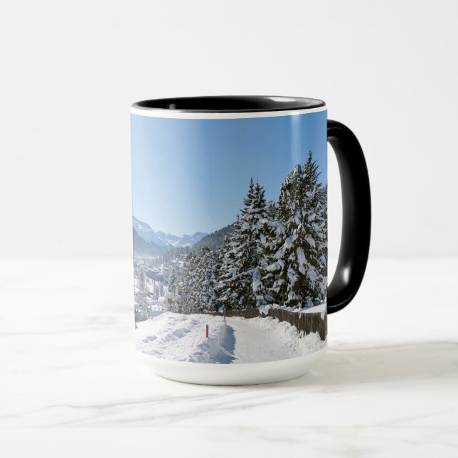 Caneca Inverno em St. Moritz (Frente Esquerda)
