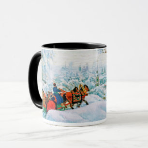 Caneca "Inverno". Presente de Natal de Belas Artes