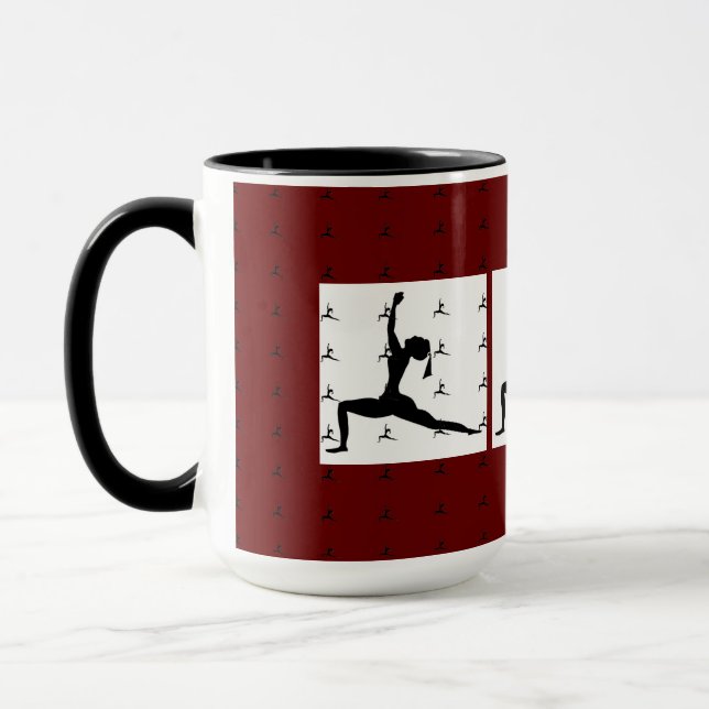 Caneca Ioga Vermelho (Esquerda)
