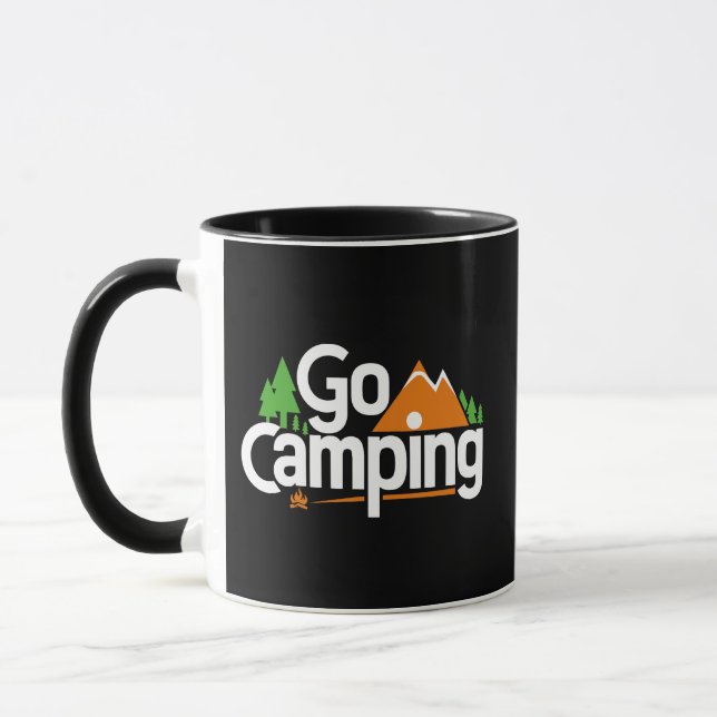 Caneca Ir acampar (Esquerda)