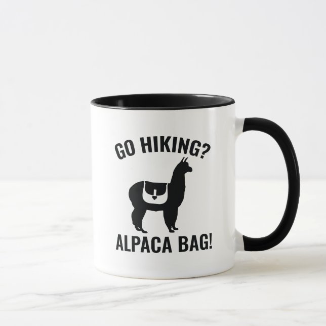 Caneca Ir Andar? Alpaca Bag! (Direita)