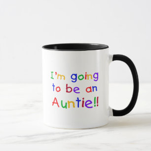 Caneca Ir ser um Auntie cores preliminares
