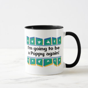 Caneca Ir ser uma papoila outra vez!