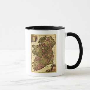 Caneca IrelandPanoramic MapIreland
