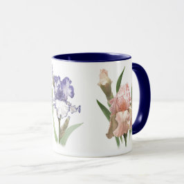 Caneca Iris Flower Garden