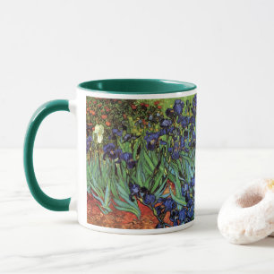 Caneca Írises de Vincent van Gogh, Arte do Jardim de Vint