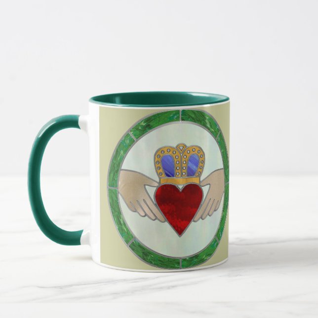 Caneca Irish Claddagh (Esquerda)