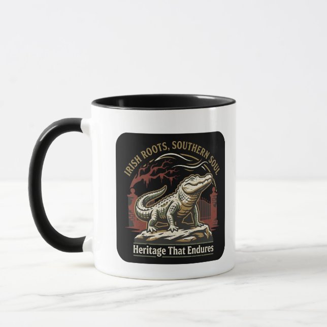 Caneca Irish Roots Southern Soul Alligator (Esquerda)