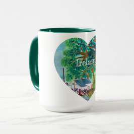 Caneca Irish Souvenir Heart Mug