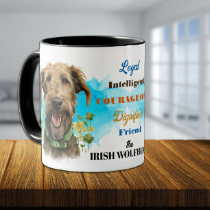 Caneca Irlandês Wolfhound Dog Amigo Leal
