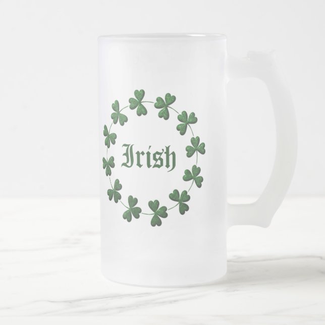 Caneca irlandesa 2 do trevo (Direita)