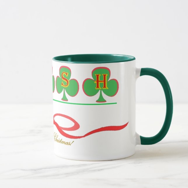 Caneca irlandesa da campainha do Natal (Direita)