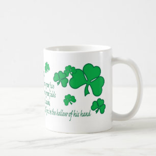 Caneca irlandesa da oração