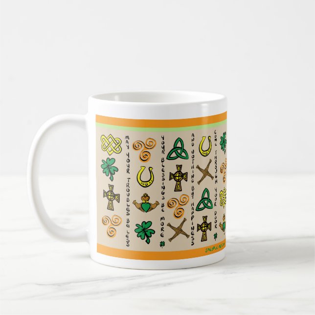 Caneca irlandesa das bênçãos (Esquerda)