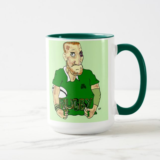 caneca irlandesa do rugby (Direita)