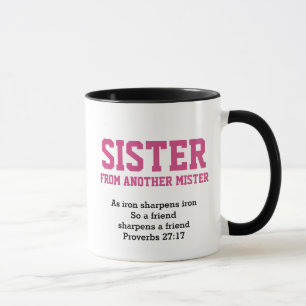 Caneca IRMÃ DE OUTRO MISTER Christian BFF Amigos