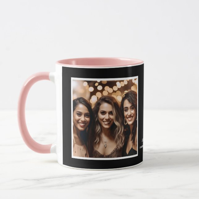 Caneca Irmã Sis Te Ama Fotografias Branca Preta Moderna C (Esquerda)