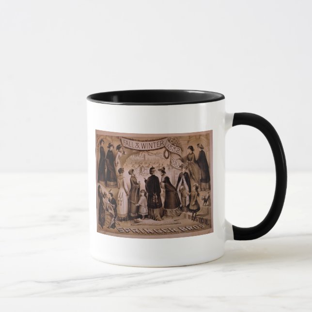 Caneca 'Irmãos de Springer, Boston, queda e inverno (Direita)