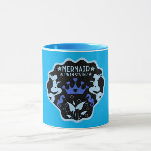 Caneca Irmãs Gêmeas Sereias